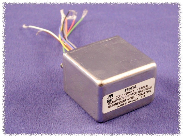 Hammond 850A  - Matching Transf 12/48 ohm - 150/600 ohm