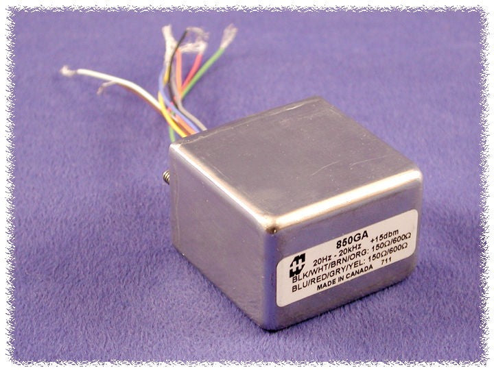 Hammond 850LA - Matching Transf 5K/20K ohm - 150/600 ohm