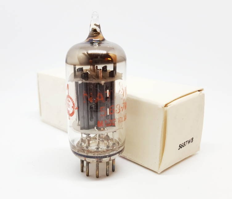 5687WB National USA by Sylvania NOS-NIB  Singola (v91)