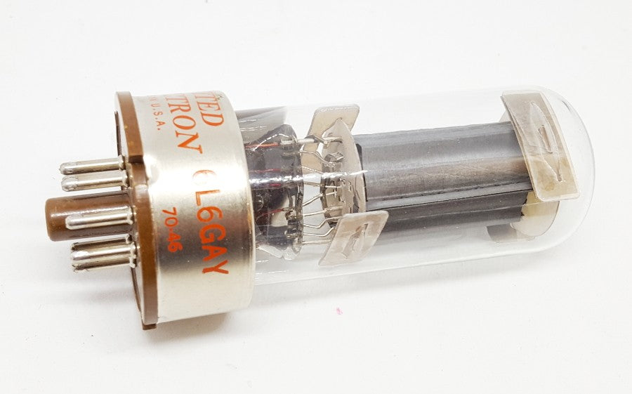 6L6GAY UNITED USA Coppia NOS-NIB (V5 - V6)
