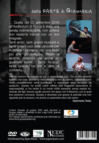 AA. VV. - DALLA PARTE DI GIANMARIA (DVD)