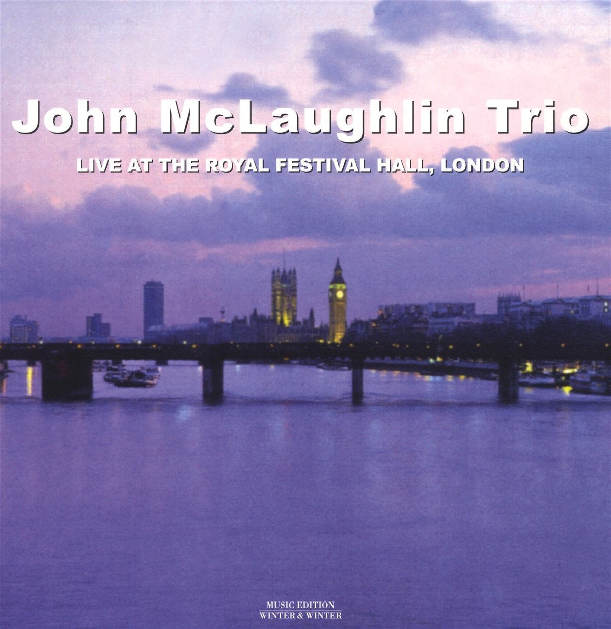 John McLAUGHLIN TRIO - LIVE AT THE ROYAL FESTIVAL HALL, LONDON (LP)