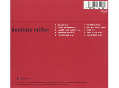 Dominic MILLER - FOURTH WALL (CD)