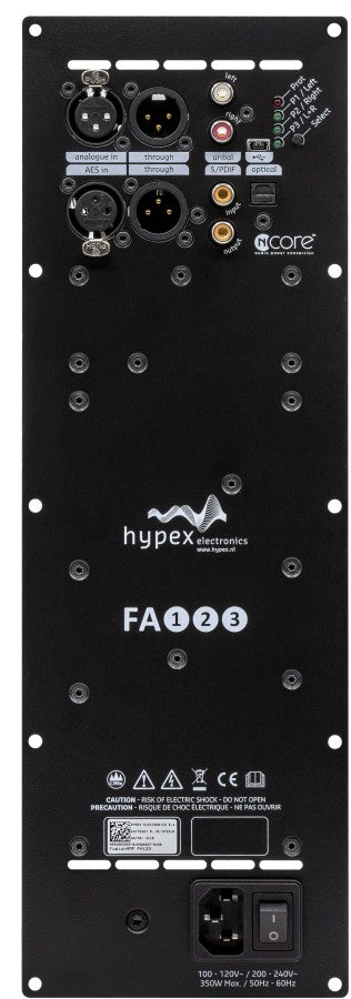 FA122 FusionAmp Hypex - 2x125W Ncore