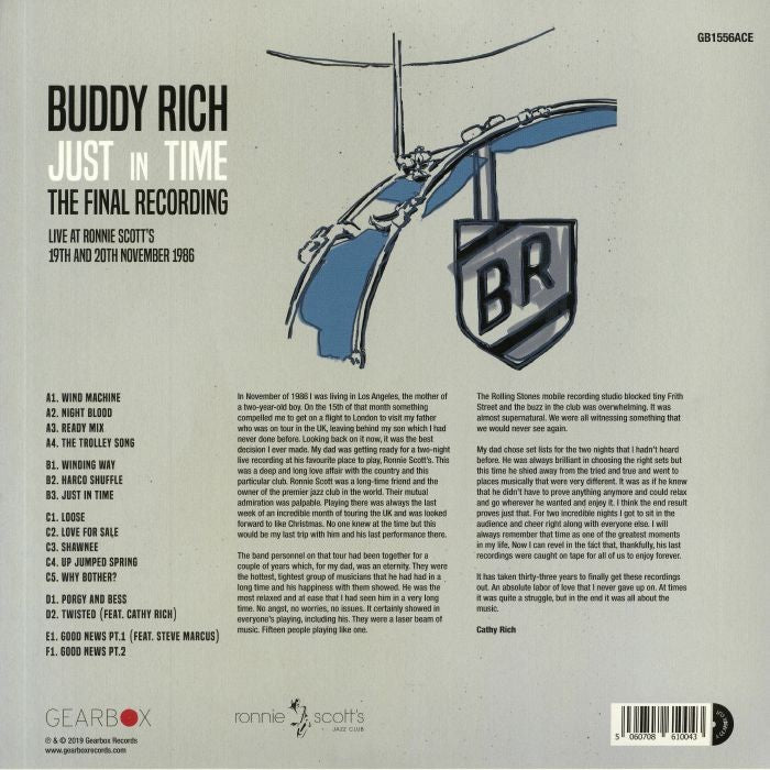 Buddy RICH - JUST IN TIME (LP)