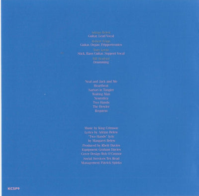 KING CRIMSON - BEAT (LP)