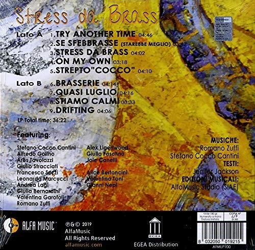 Stefano CANTINI - STRESS DA BRASS (LP)
