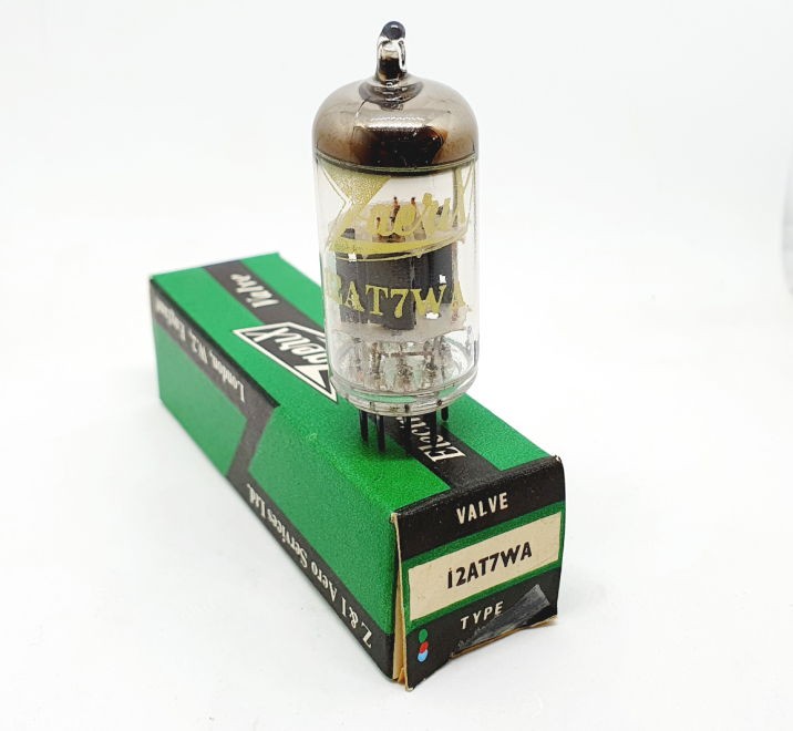 12AT7WA - E81CC - M8162 ZaeriX (Mullard made) NOS-NIB Singola (v130)
