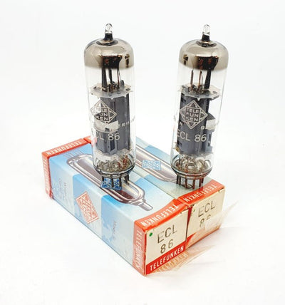 ECL86 - 6GW8 Telefunken Germany Diamond NOS-NIB Coppia (v2 - v4)