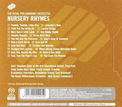 The ROYAL PHILHARMONIC ORCHESTRA - NURSERY RHYMES (SACD Hybrid)