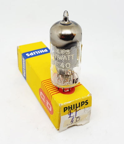 EF40 Philips Miniwatt D Getter NOS-NIB Singola (v10)