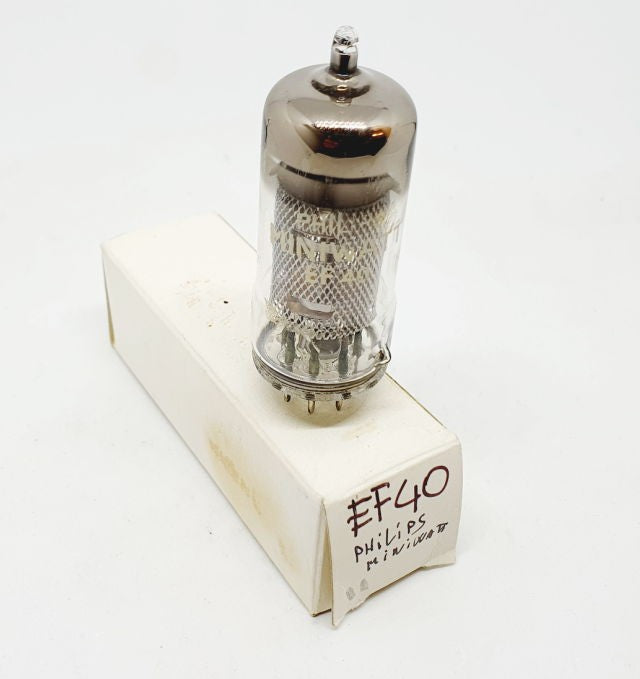EF40 Philips Miniwatt D Getter NOS-NIB Singola (v11)