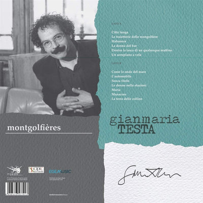 Gianmaria TESTA - MONTGOLFIERES (LP)