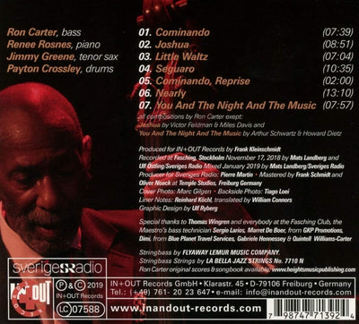 Ron CARTER - FOURSIGHT - STOCKHOLM VOL.1 (CD)