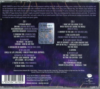Hans ZIMMER - LIVE IN PRAGUE (2 CD)