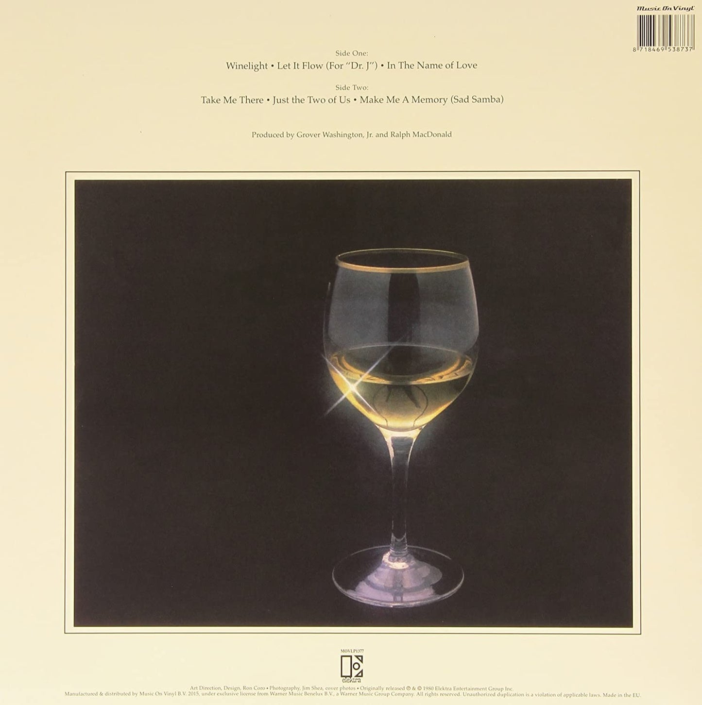 Grover WASHINGTON, JR - WINELIGHT (LP)