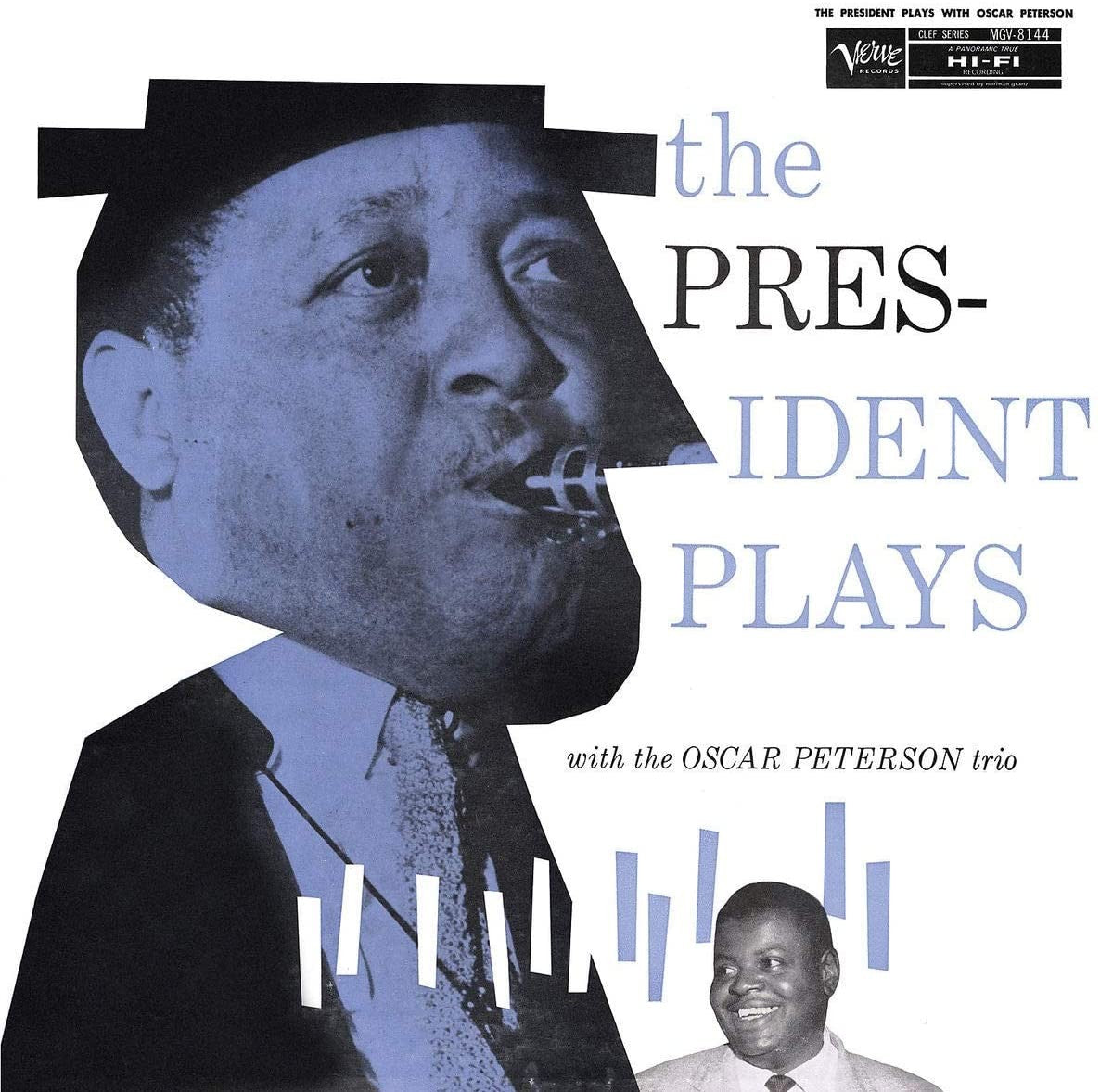 Lester YOUNG, Oscar PETERSON TRIO - THE PRESIDENT PLAYS (LP)