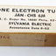 6J6 - ECC91 - 6N15 Sylvania JAN - CHS USA NOS-NIB 1952 year Singola (V4)
