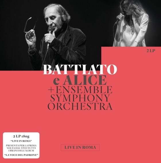 Franco BATTIATO e ALICE + ENSEMBLE SYMPHONY ORCHESTRA - LIVE IN ROMA (2 LP)