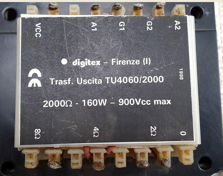 TU 4060-2000 Digitex Coppia Trasf Uscita (off)