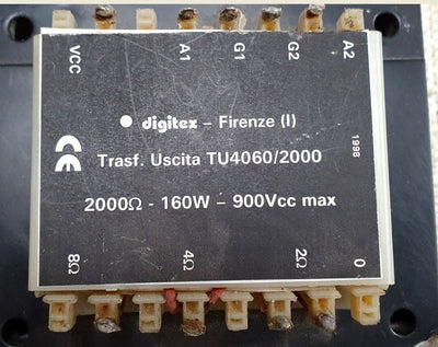 TU 4060-2000 Digitex Coppia Trasf Uscita (off)