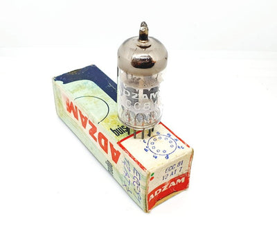 ECC81 -12AT7 ADZAM (Siemens & Halske Monaco) NOS-NIB Singola (v223)
