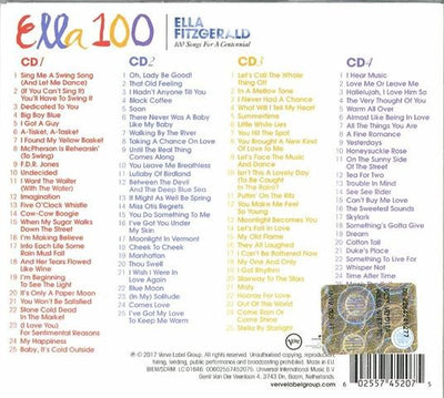 Ella FITZGERALD - ELLA 100 (4 CD)