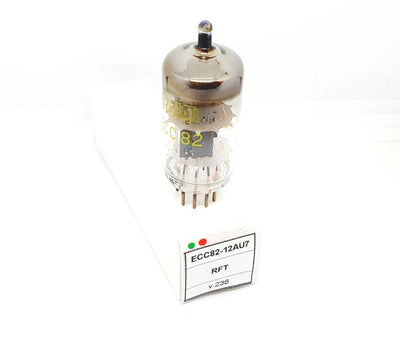 ECC82 - 12AT7 RFT Small Plates NOS Singola (v238)