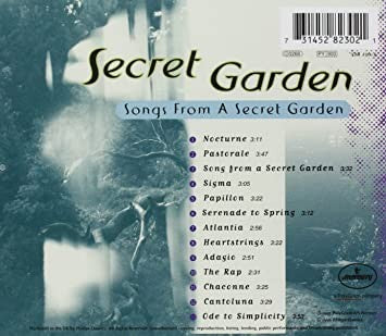 SECRET GARDEN - SONGS FROM A SECRET GARDEN (CD)