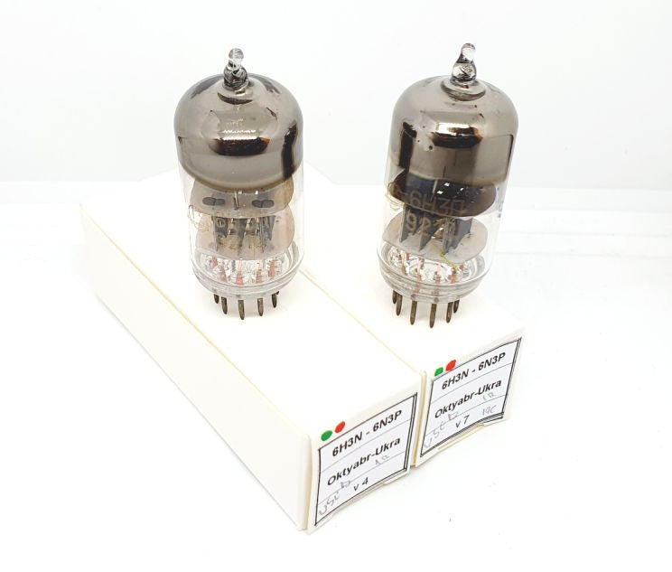 6H3N - 6N3P - 5670W - 396A - 2C51 Oktyabr NOS Coppia Usata (v4 - v7)