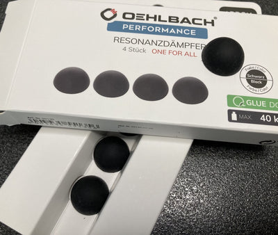 Oehlbach puck - Set 4 pezzi piedini antivibranti
