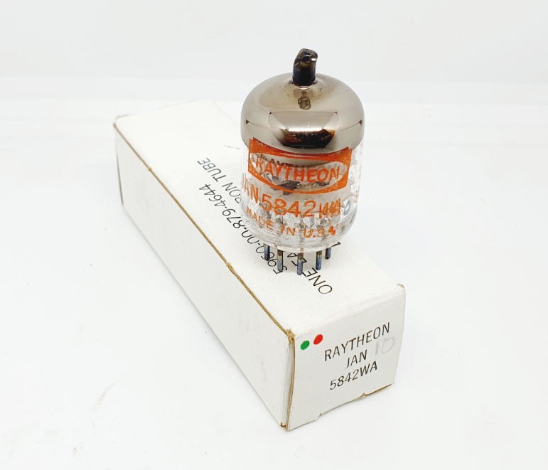 5842WA - 417A Raytheon JAN USA  NOS-NIB Singola (v12)