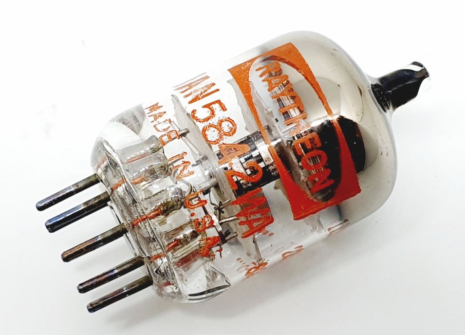 5842WA - 417A Raytheon JAN USA  NOS-NIB Singola (v12)
