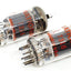 7316 - E186CC -ECC82 NATIONAL USA NOS-NIB  Coppia (v1 - v3)