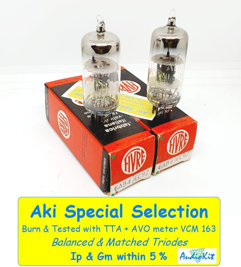 6AB4 - EC92 - 6664 Fivre (by GE) NOS-NIB - 5% SPECIAL SELECTION - Coppia (v12 - v14)