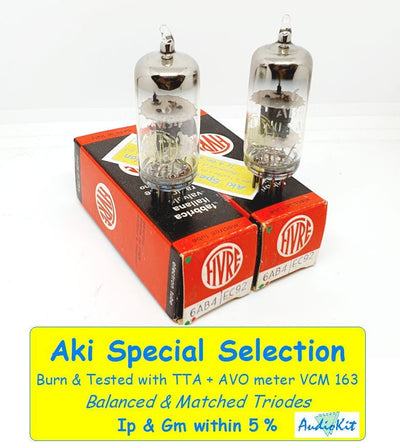 6AB4 - EC92 - 6664 Fivre (by GE) NOS-NIB - 5% SPECIAL SELECTION - Coppia (v12 - v14)