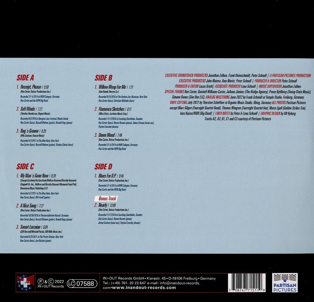 Ron CARTER - FINDING THE RIGHT NOTES (2 LP)
