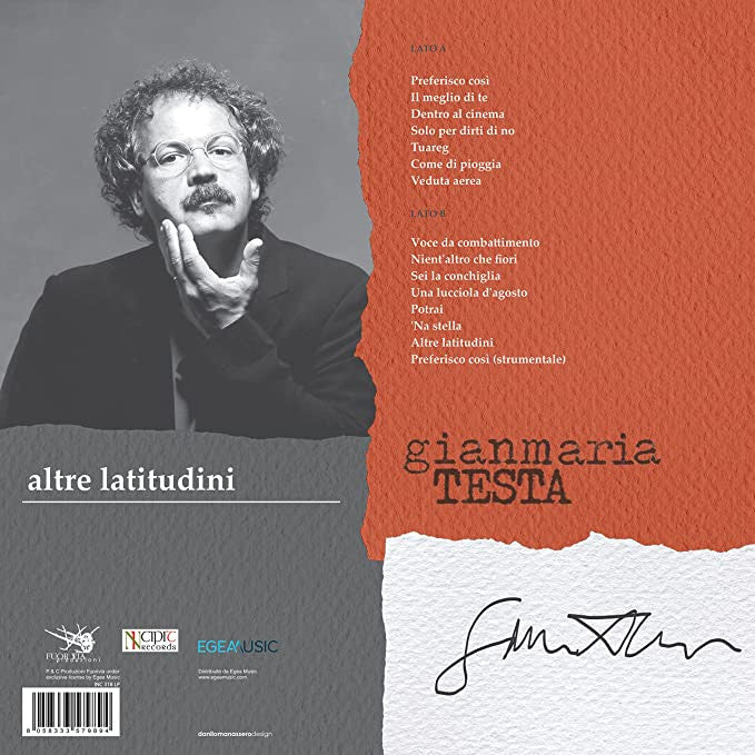 Gianmaria TESTA- ALTRE LATITUDINI (LP)