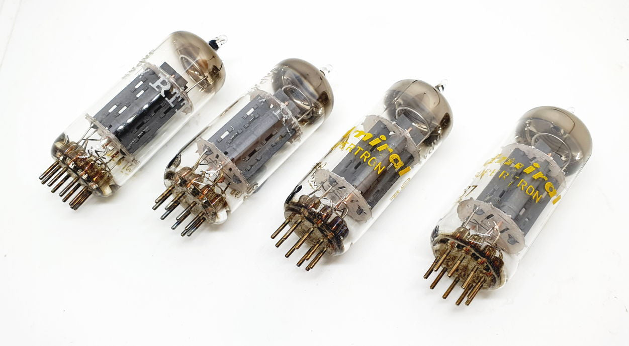 6CS7 Admiral + RTT NOS-NIB 50-60's Year Due Coppie stessa struttura interna for Leben CS600 - CS660P (v43 - v44 + v60 - v61)