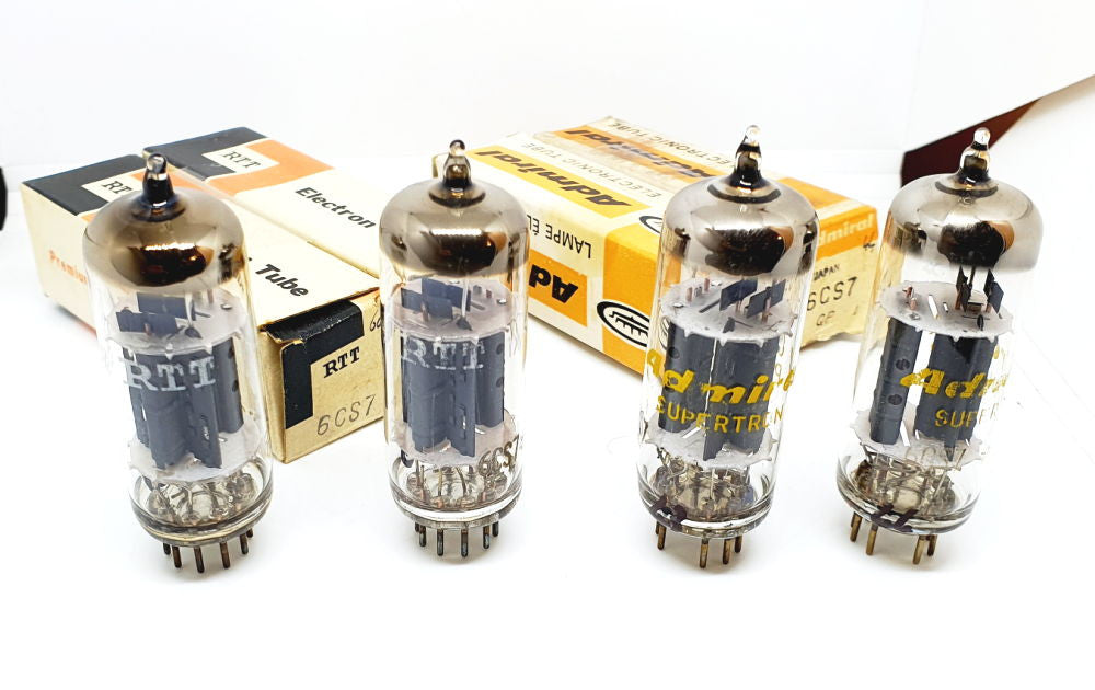6CS7 Admiral + RTT NOS-NIB 50-60's Year Due Coppie stessa struttura interna for Leben CS600 - CS660P (v43 - v44 + v60 - v61)
