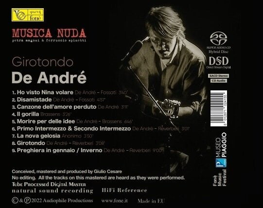 MUSICA NUDA - GIROTONDO DE ANDRE' (SACD)