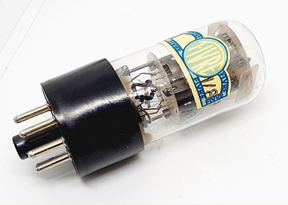 6SL7GT FIVRE NOS-NIB anni 50-60 Black Base - 5% SPECIAL SELECTION - Singola (v27)