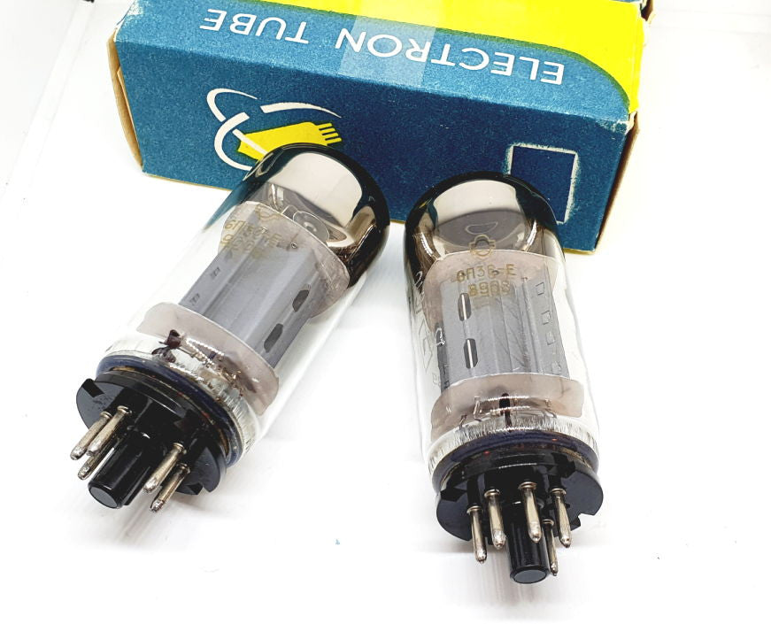 6P3S - 6N3C-E - 5881 -6L6 Reflektor NOS-NIB Coppia