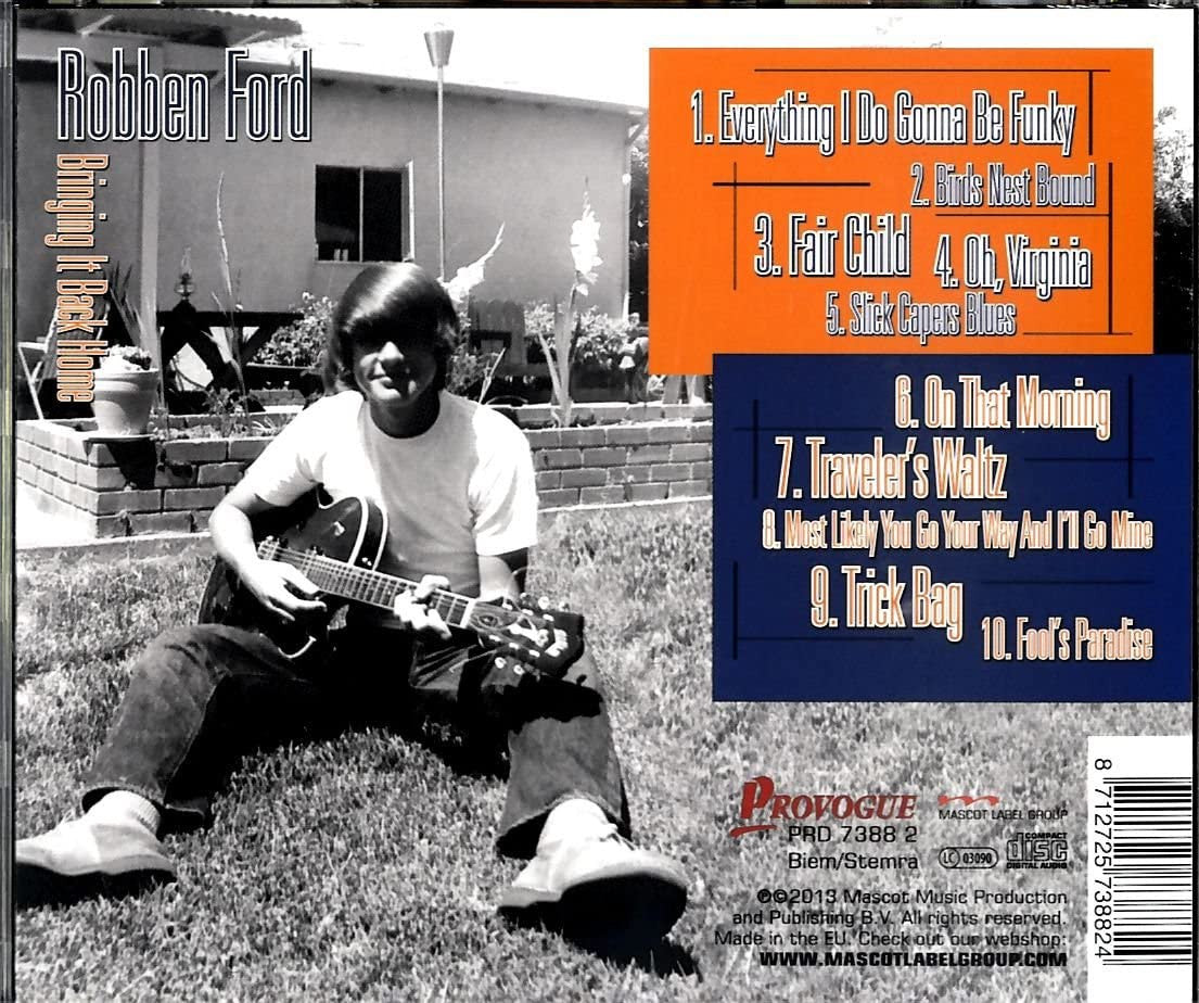 Robben FORD - BRINGING IT BACK HOME (CD)