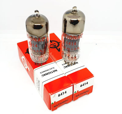 6414 National USA NOS-NIB Tripla Mica Pair (v1 - v2)