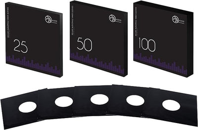 AUDIO ANATOMY - 50 X 12" Buste Interne per LP - NERE