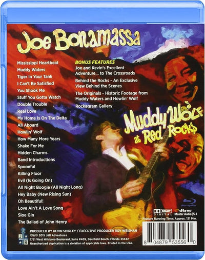 Joe BONAMASSA - MUDDY WOLF AT RED ROCKS (BLU-RAY VIDEO)