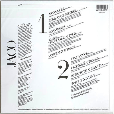 Jaco PASTORIUS - JACO PASTORIUS (LP)