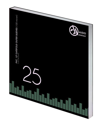 AUDIO ANATOMY - 25 x 12" BUSTE PROTETTIVE ESTERNE - 100 MICRON
