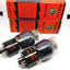 6V6G - VT107A JAN Marconi Radiotron RVC Canada NOS-NIB 1950 Coppia (v1 - v2)
